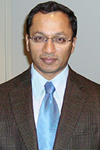 Professor Krishnan Mahesh smiling