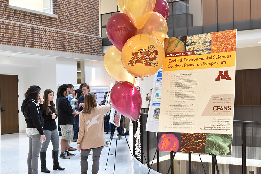 photo of the 2019 student research symposium