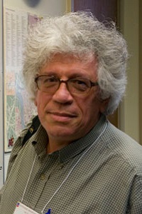 man with large gray hair