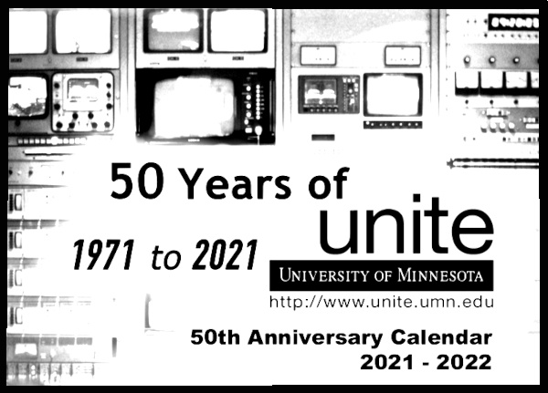 Image of UNITE '21-'22 Calendar cover.