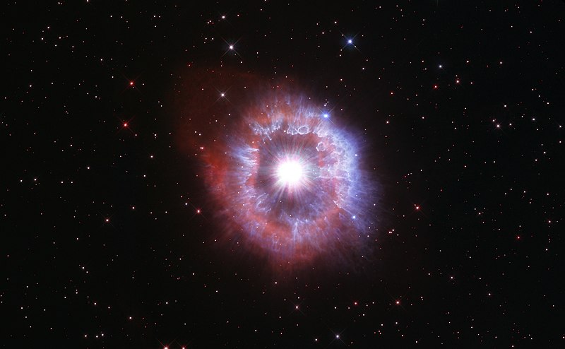 a view AG Carinae, a luminous blue variable