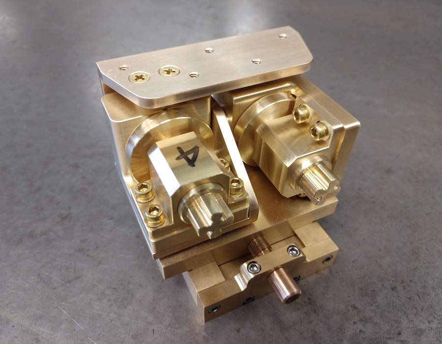 Brass actuator stage
