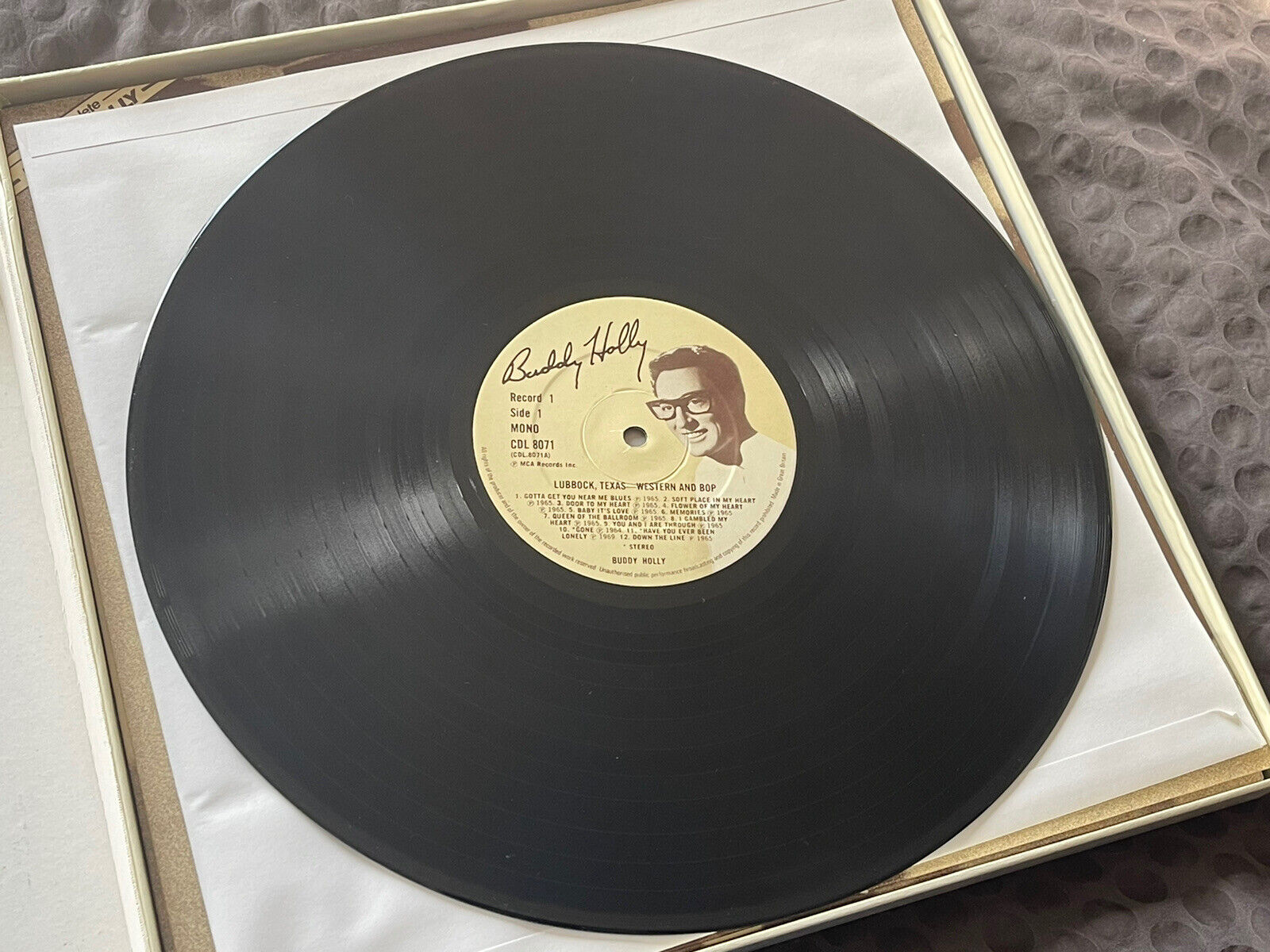 Buddy Holly record