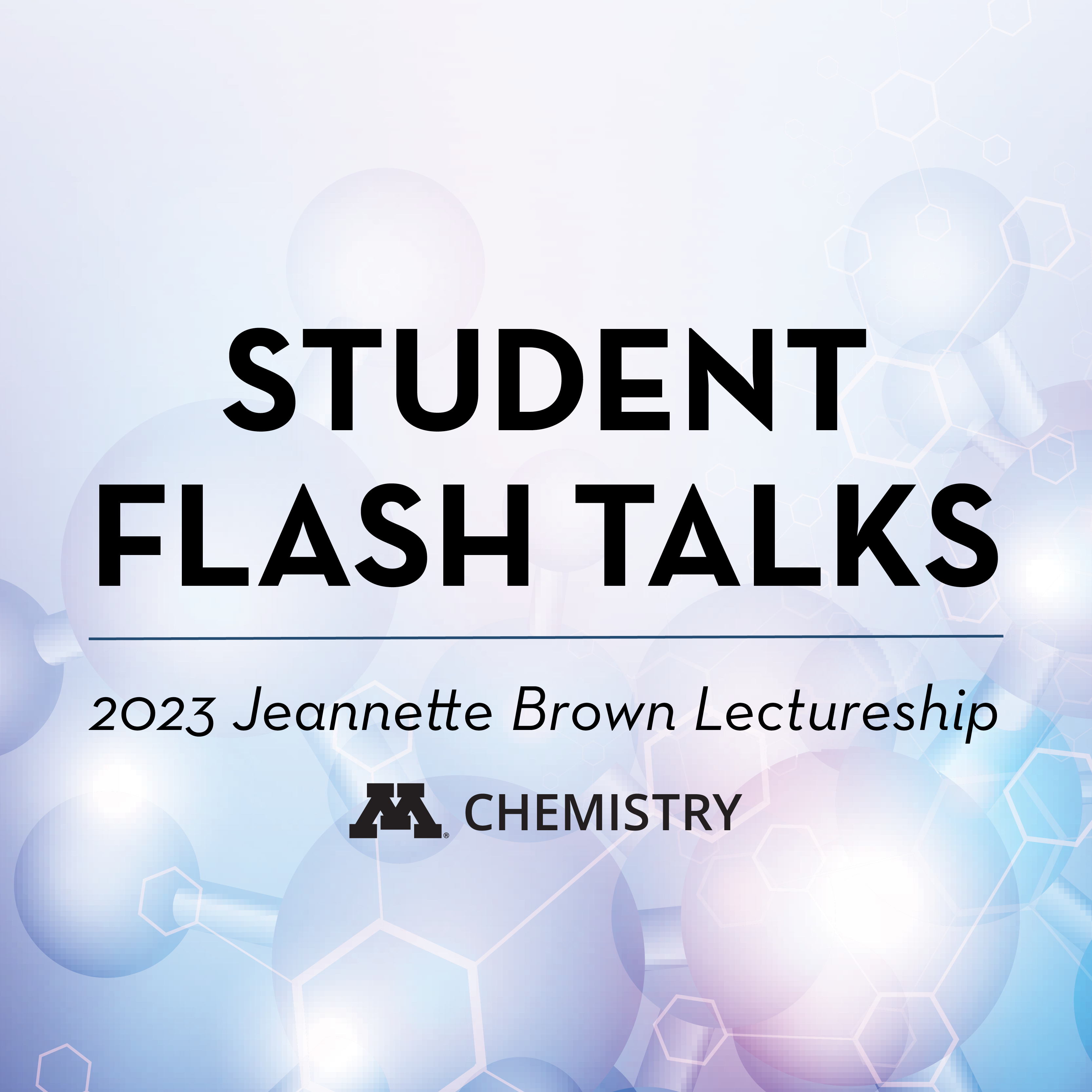 Student Flash Talks