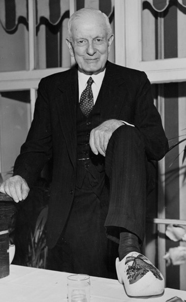 President Thomas J. Watson, Sr, here in the 1950s.