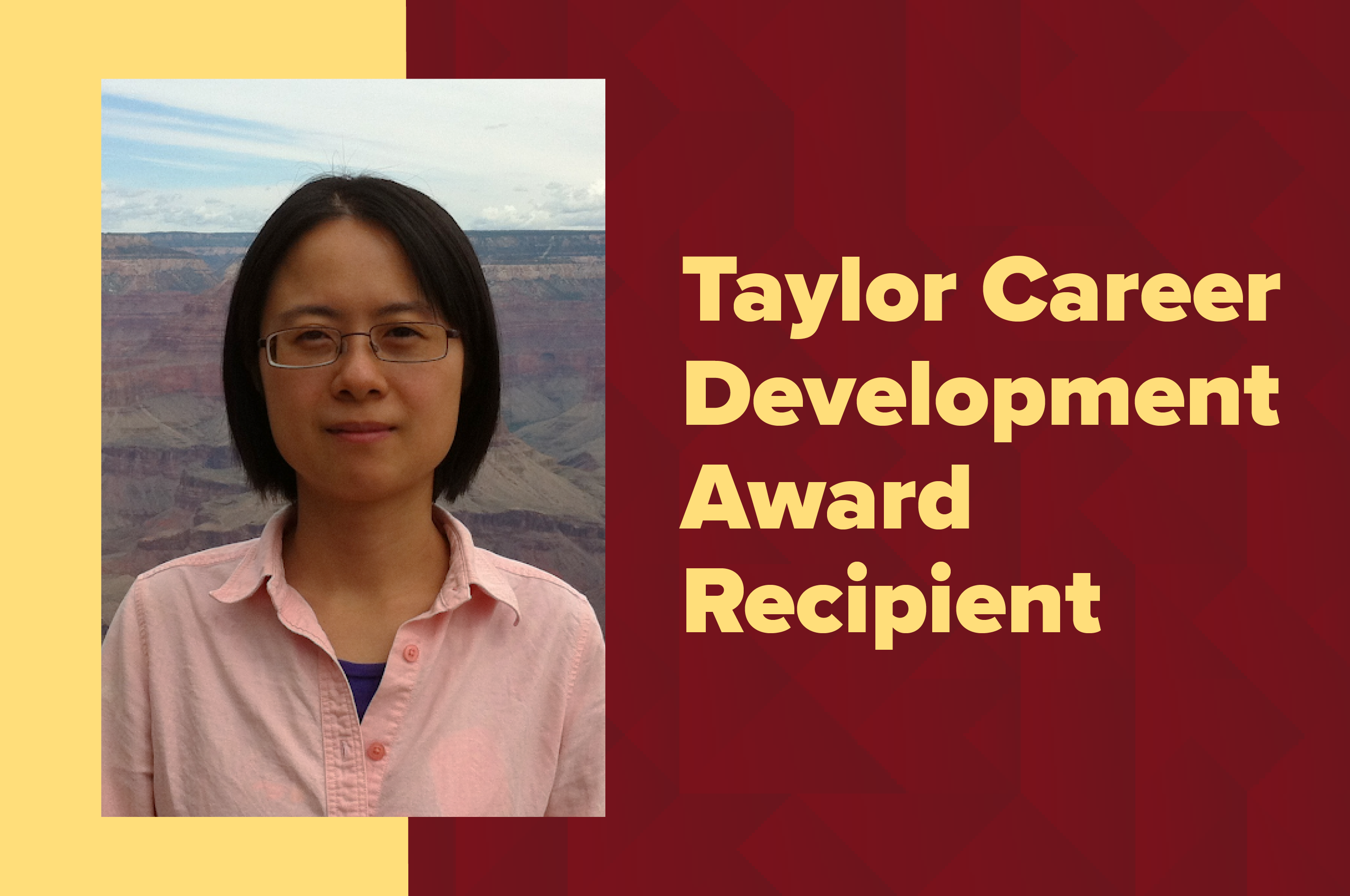 RuYu Lai receives Taylor Career Development Award