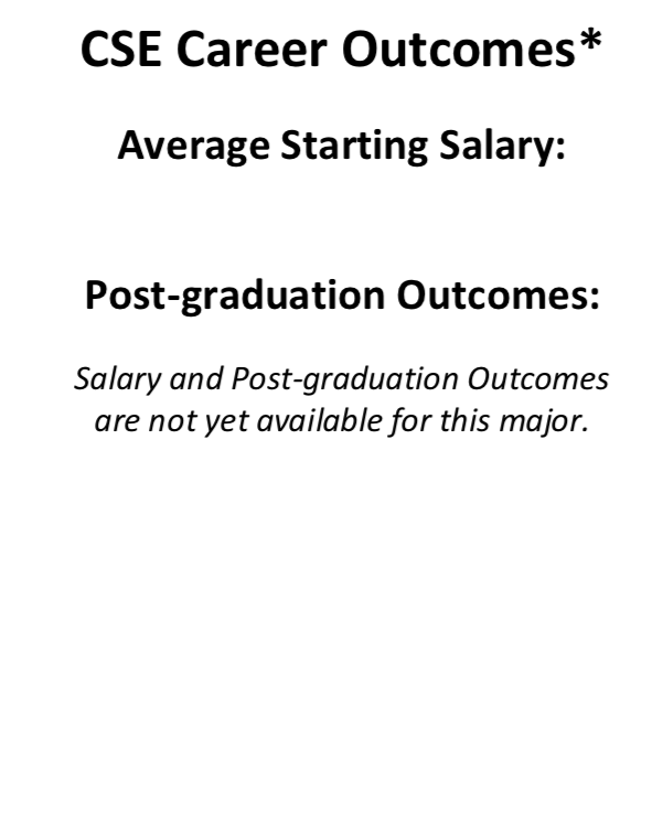 CSE career outcomes screenshot