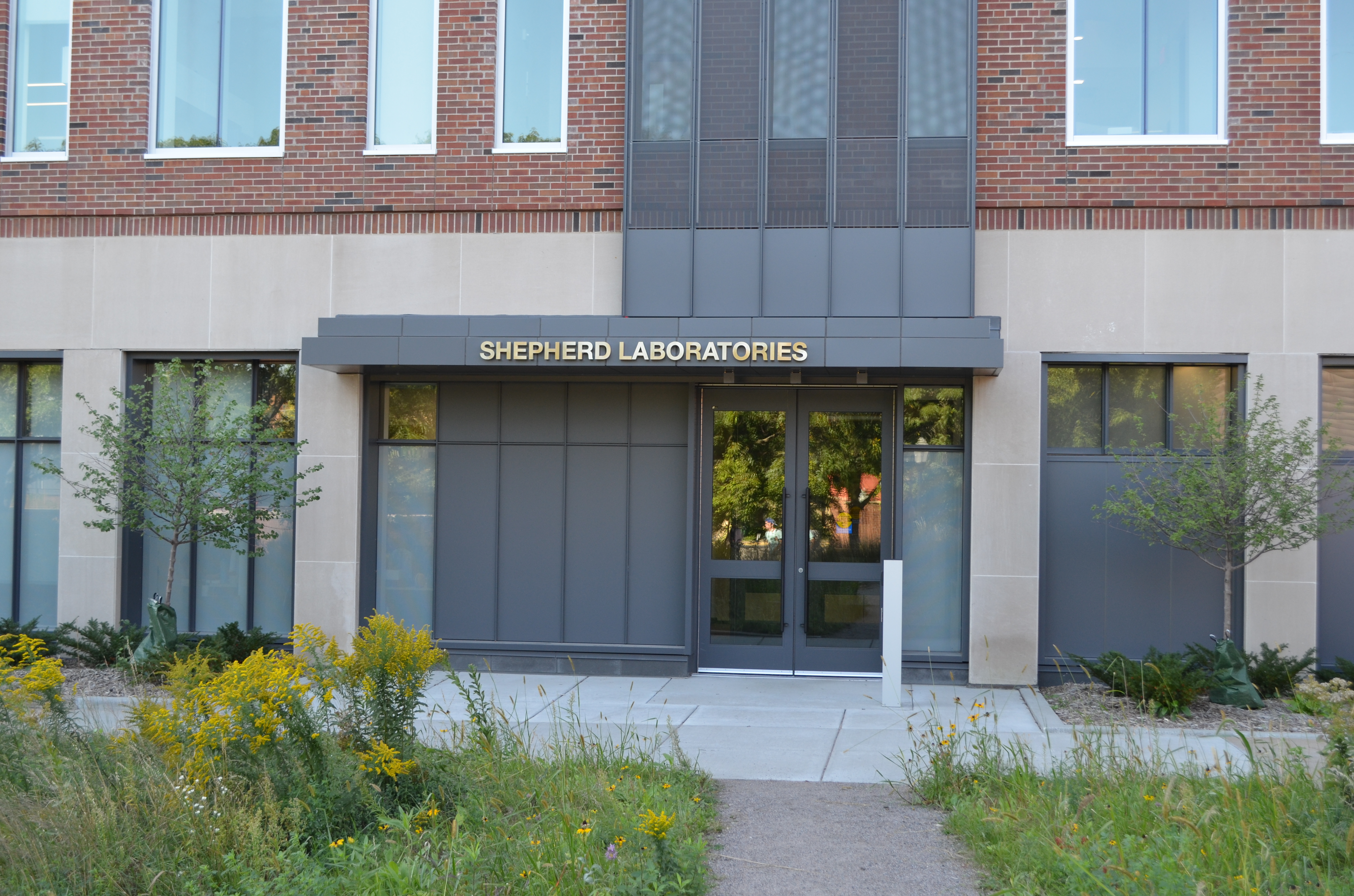 view of Shepherd Labs front entrance