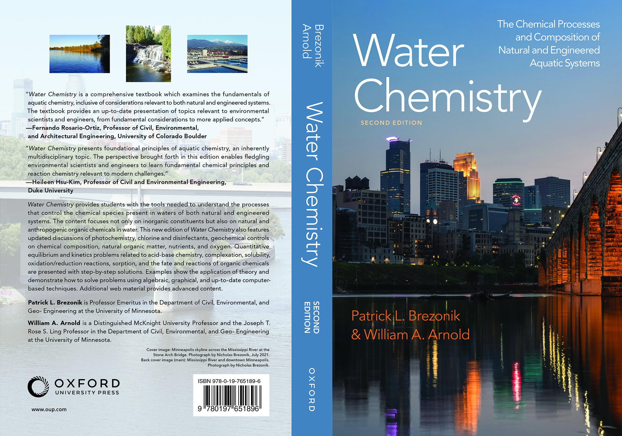 Water Chemistry front and back cover