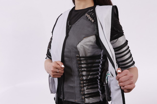 The Smart Hugs prototype vest