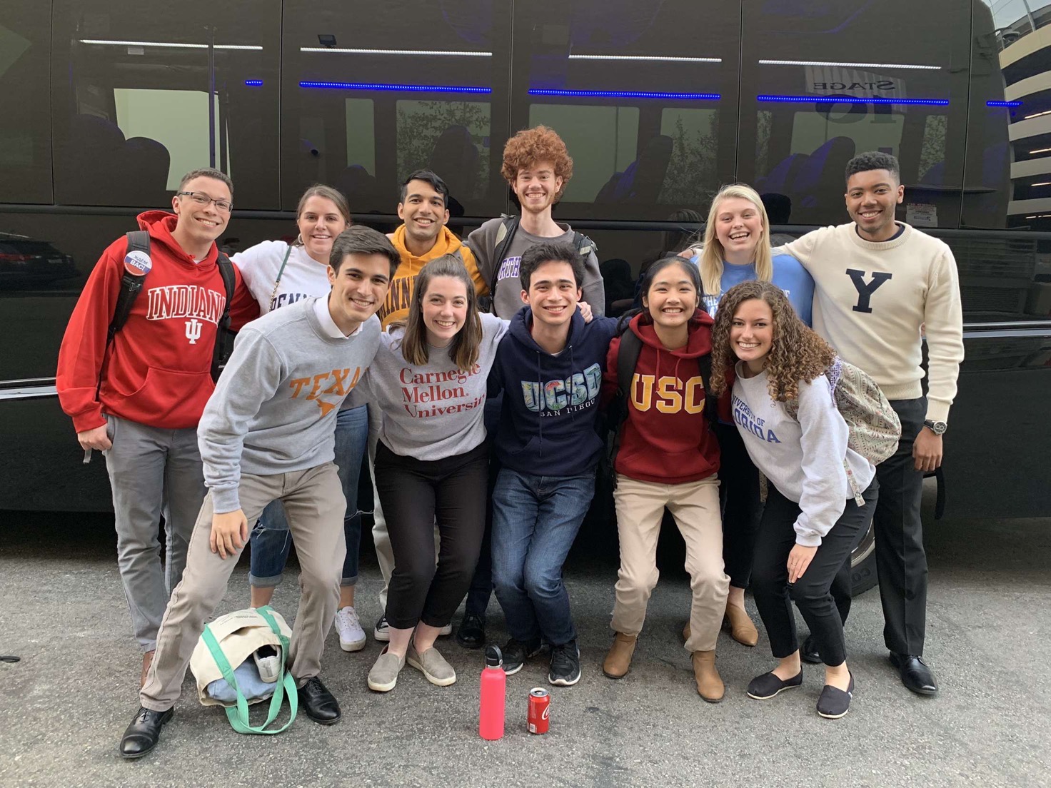 Student participants of the 2020 Jeopardy! College Championship