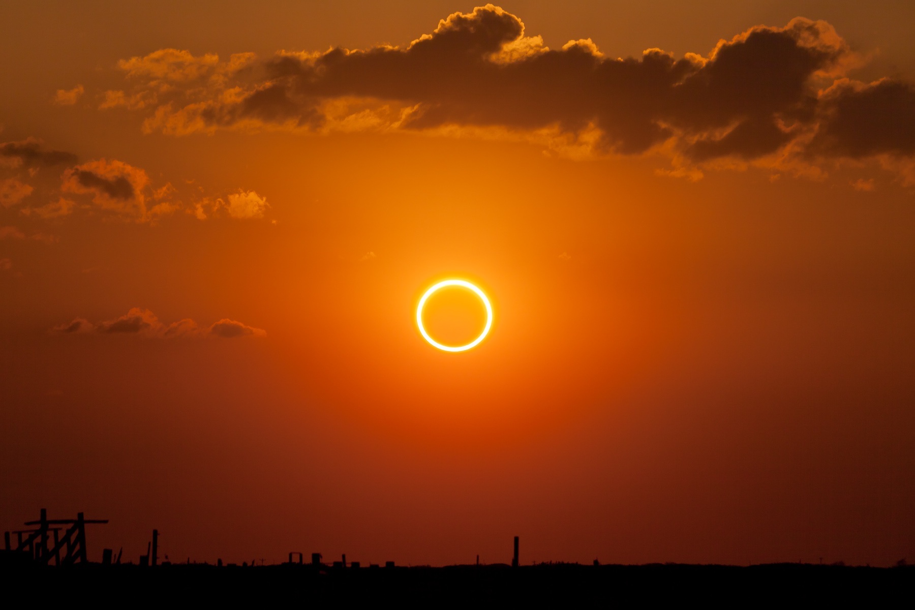 Annular solar eclipse with Minnesota Space Grant Consortium Aerospace