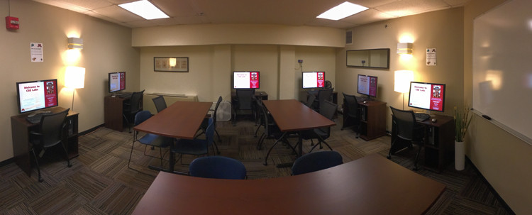 Frontier Hall computer lab