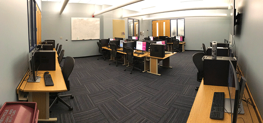 Keller Hall 1-254 computer lab