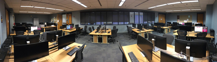 Keller Hall 4-250 computer lab