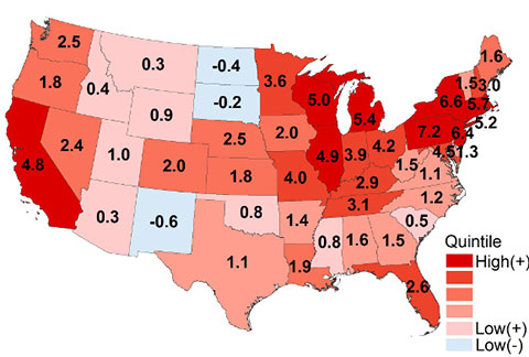 Groundbreaking nationwide study finds that people of color live in