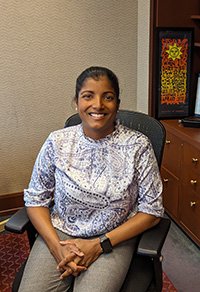 Saura Jost in her office at St Paul City Hall