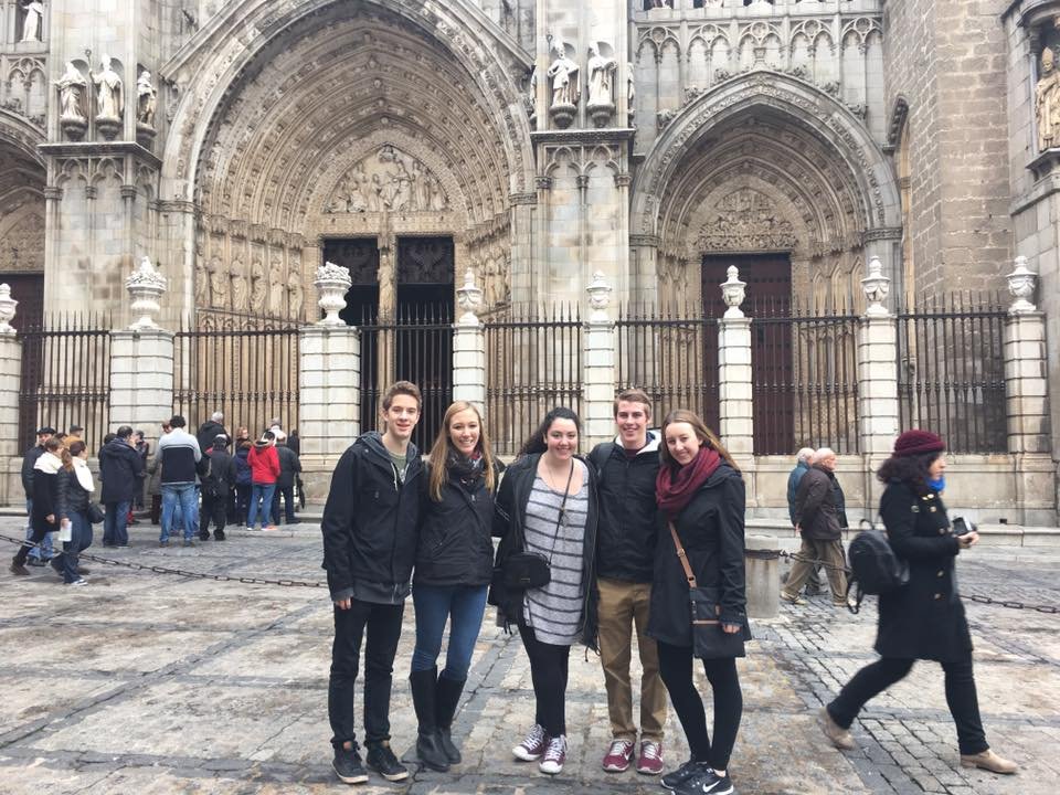 CSE students in Madrid