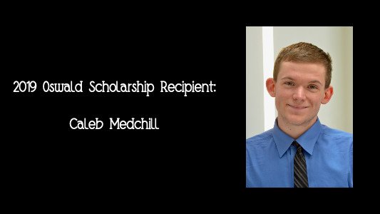 2019 Oswald Scholarship Recipient