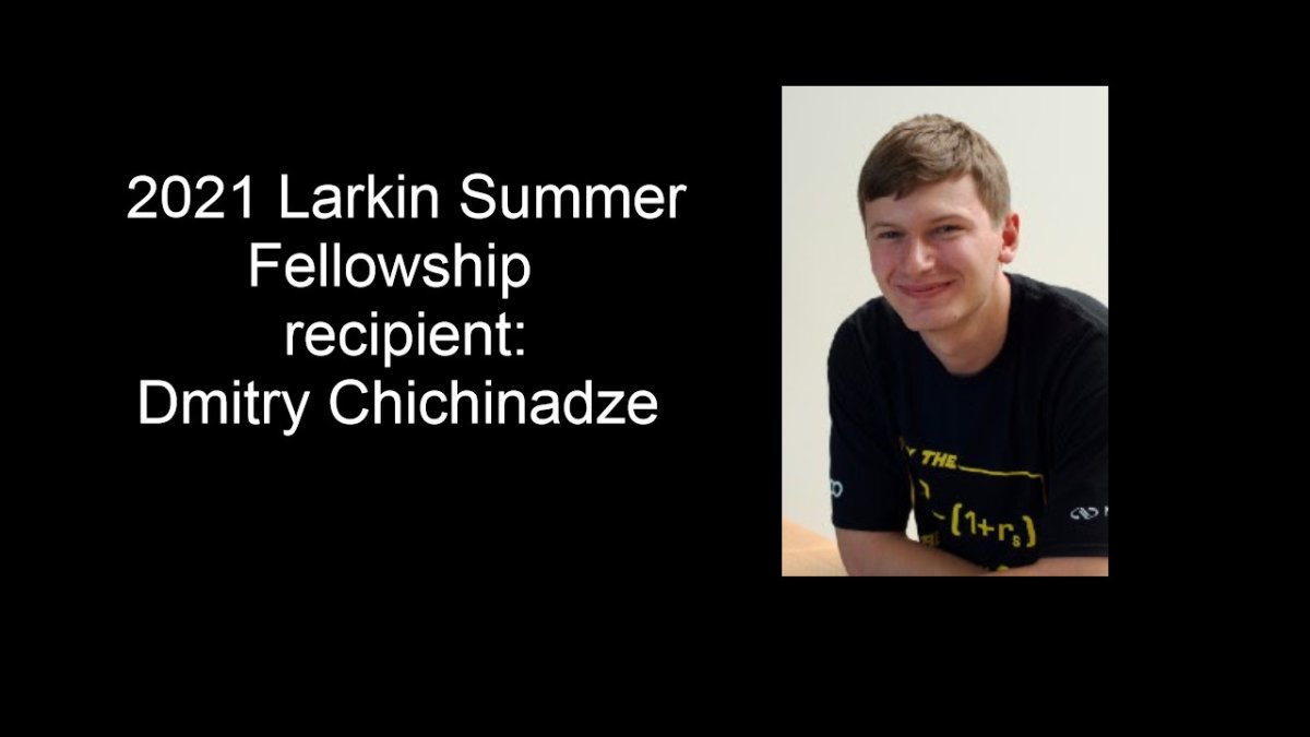 2021 Larkin Fellowship Recipient
