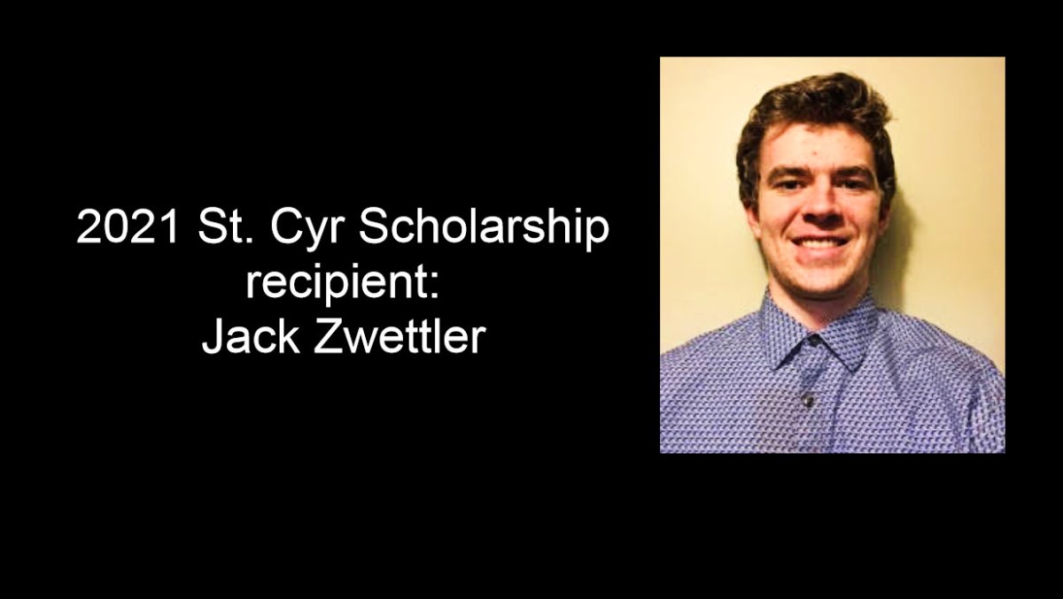 2021 St. Cyr Scholarship recipient