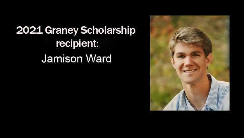 2021 Graney Scholarship recipient Jamison Ward