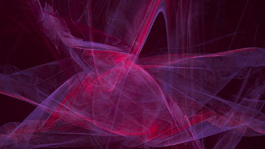 Pink and purple swirling abstract image
