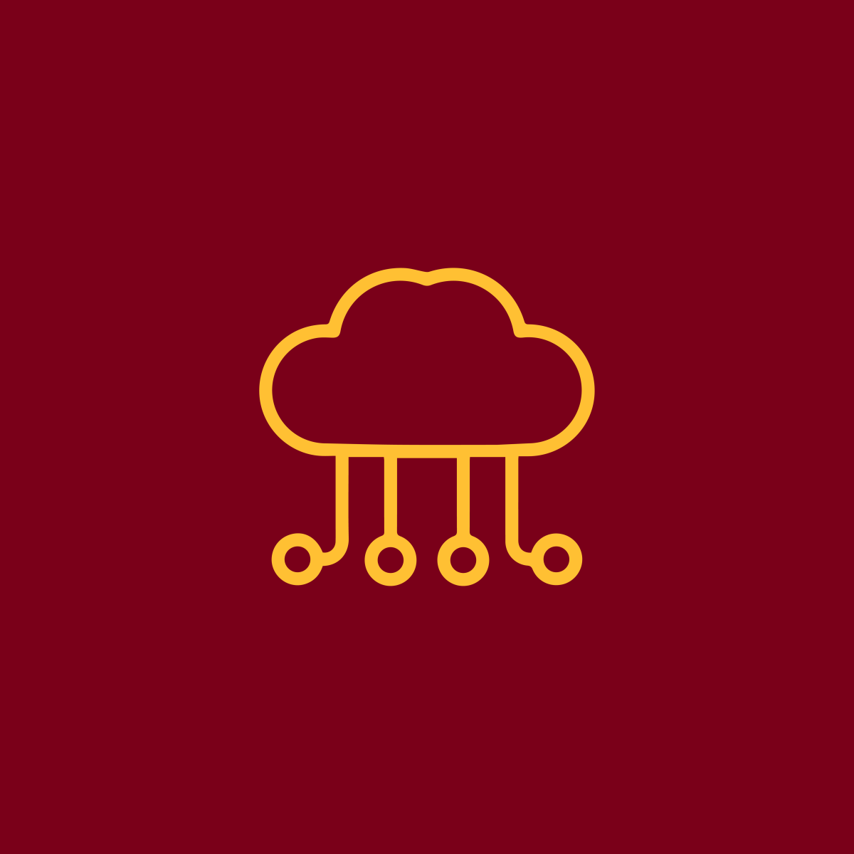icon with cloud