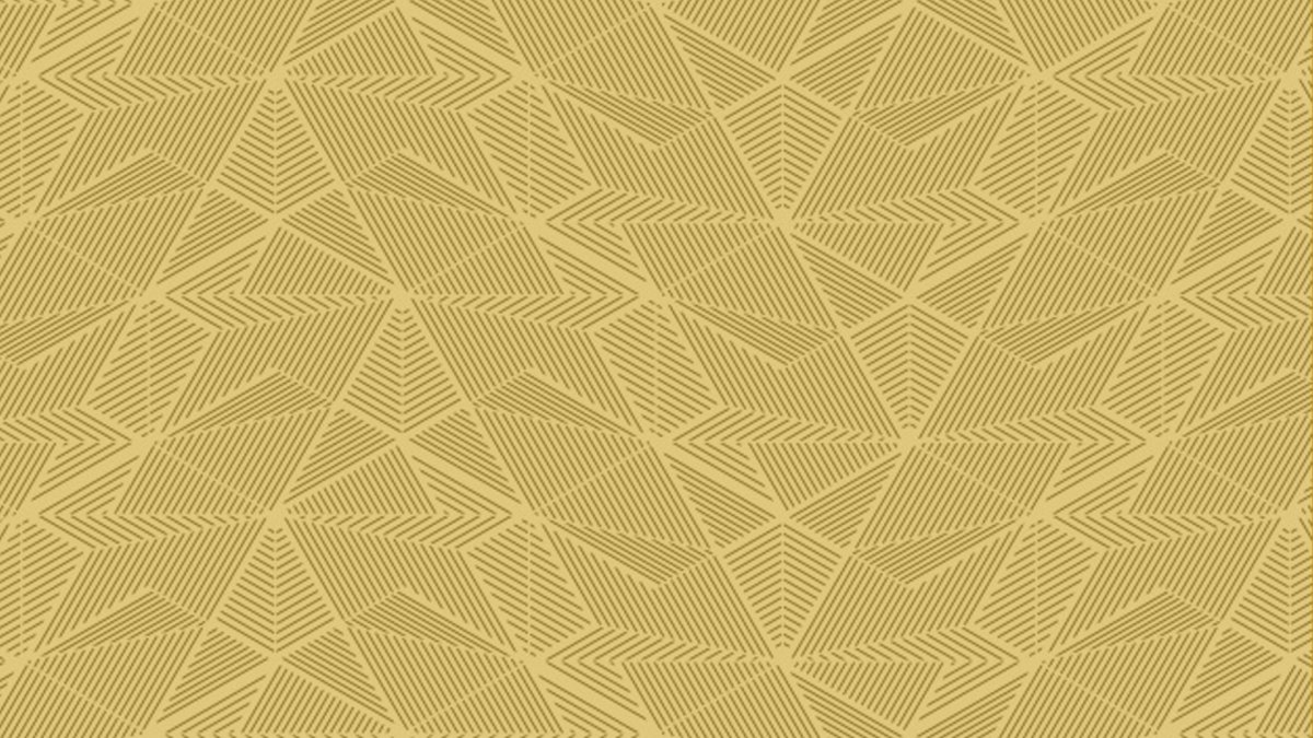 Yellow geometric pattern background