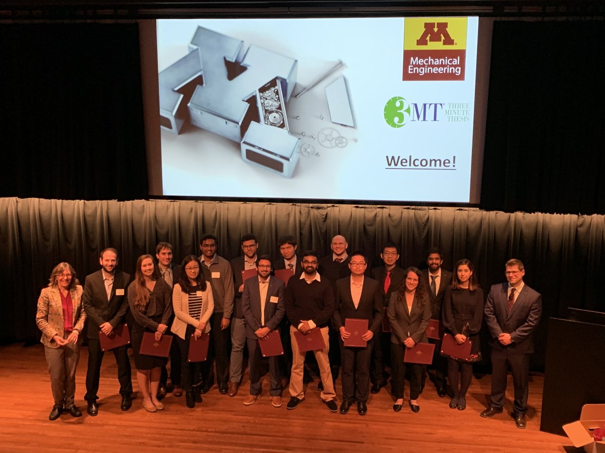 2019 Three Minute Thesis Competition