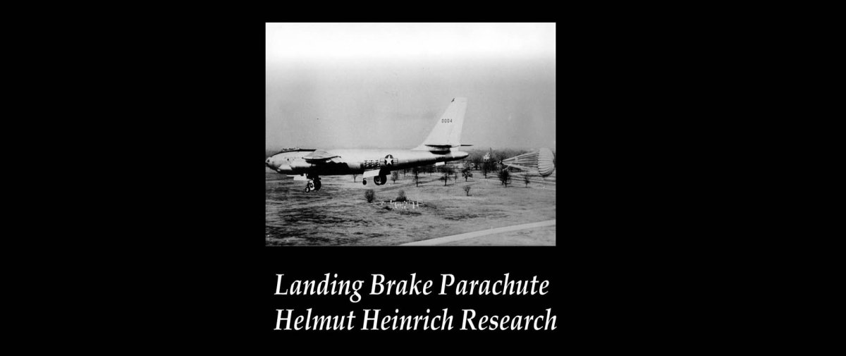 Landing Brake Parachute Helmut Heinrich Research