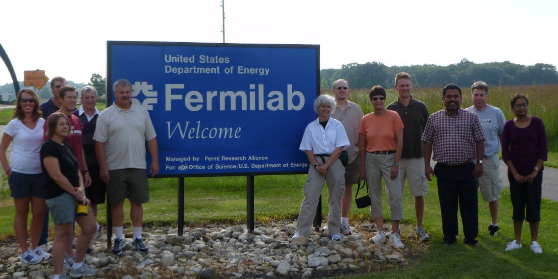 QuarkNet Group Visiting Fermilab