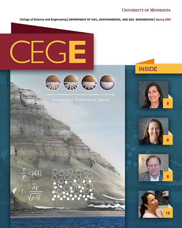 CEGE magazine cover Spring 2023