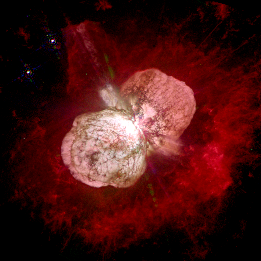 Ejecta around Eta Carinae