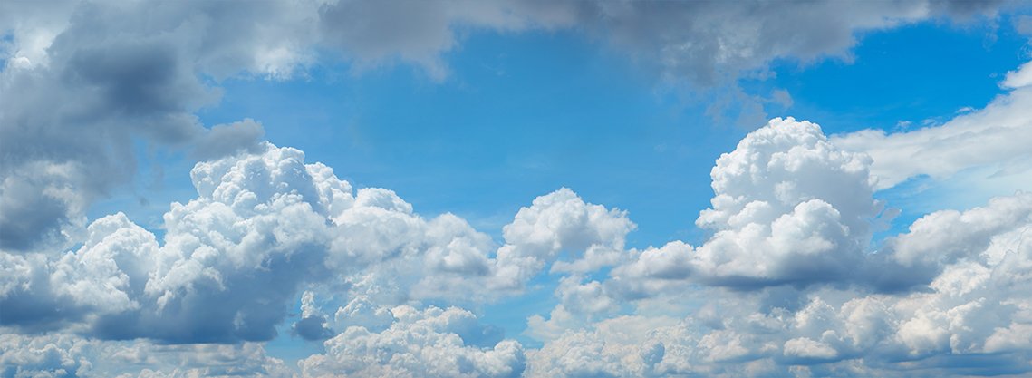 Picture of partly cloudy sky