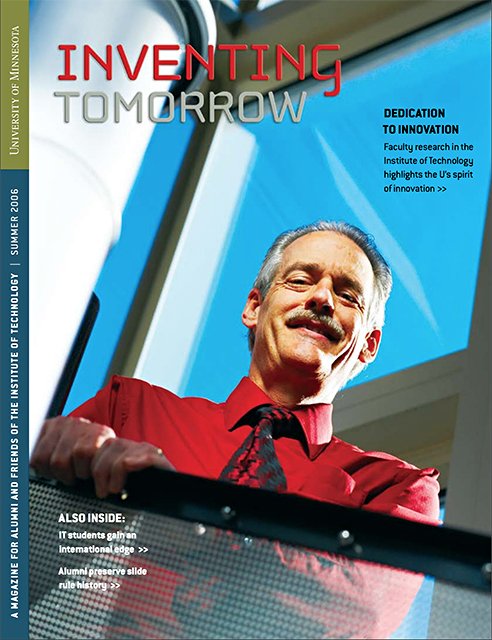 Summer 2006 Inventing Tomorrow magazine cover