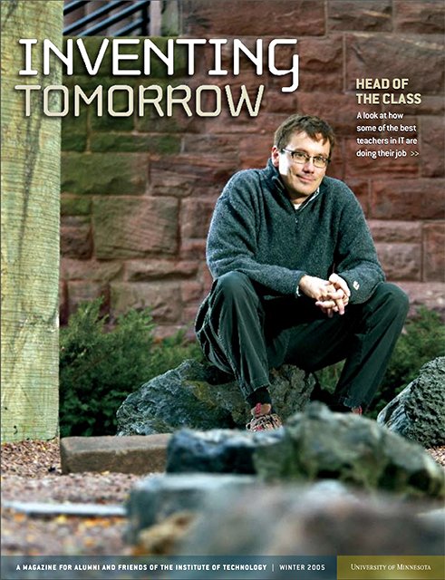 Winter 2005 Inventing Tomorrow magazine cover