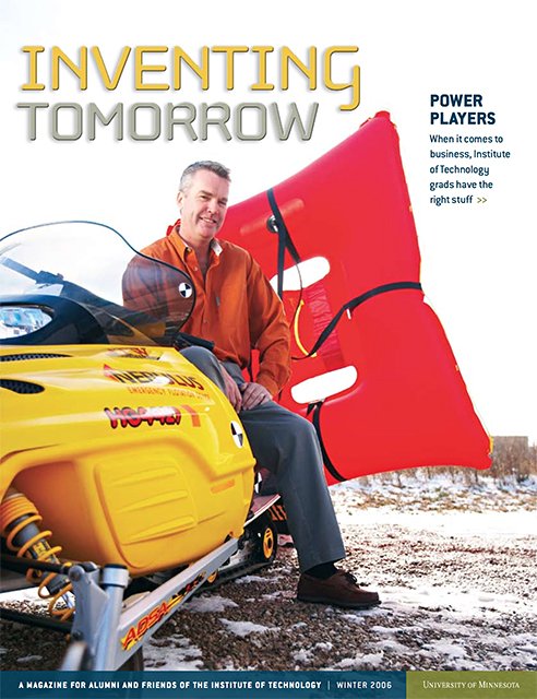 Winter 2006 Inventing Tomorrow magazine cover