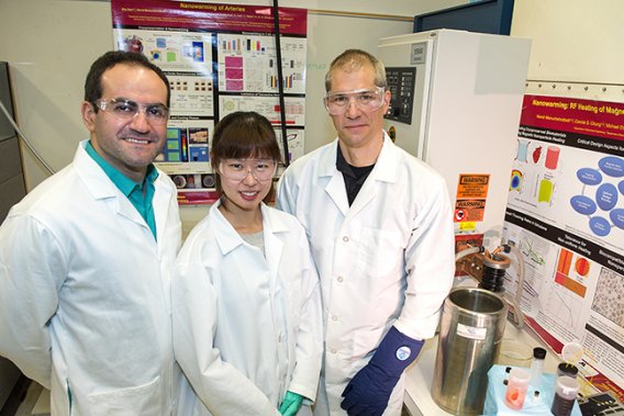 A research team in a lab