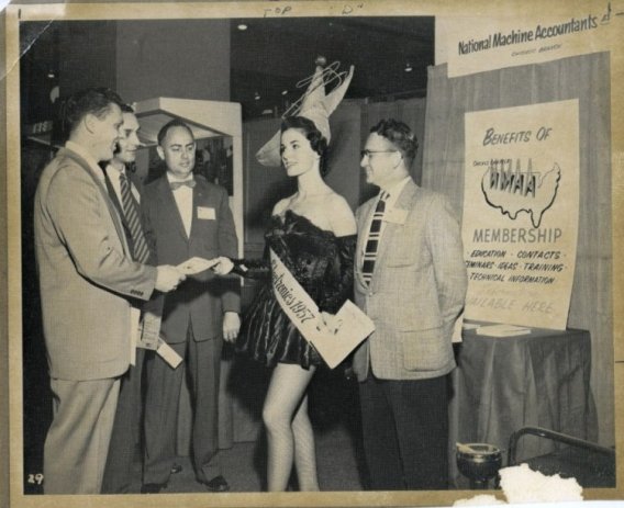 Miss Electronics 1957. CBI General Subject Files.