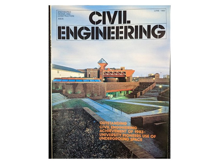 Cover of the June 1983 cover of Civil Engineering magazine 