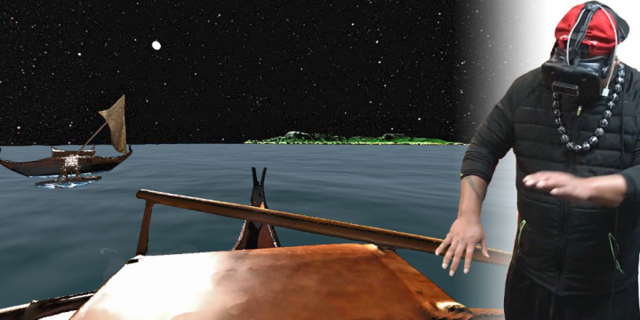 VR canoe