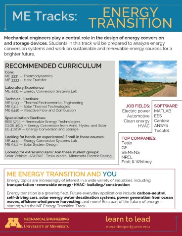 Energy Transition Flyer