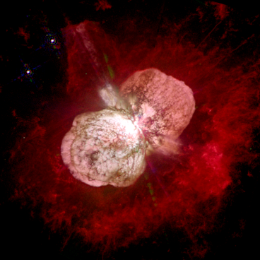Ejecta around Eta Carinae.