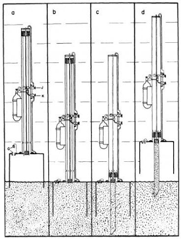Black and white diagram of how the Macereth system takes samples