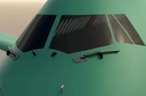 Plane windscreen wiper design
