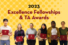 2023 Excellence Fellowships graphic