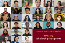Collage of scholarship recipients