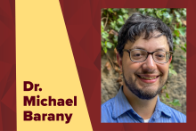 UMTYMP Alumni Spotlight: Dr. Michael Barany