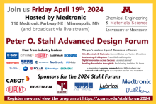 A horizontal flyer for the Stahl Forum 2024.